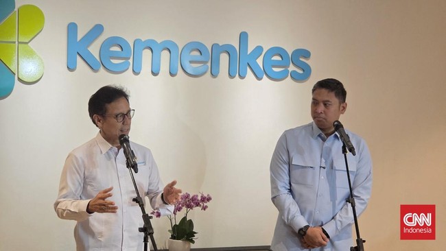 Menteri Kesehatan Budi Gunadi Sadikin menerima kunjungan Kepala BGN Sudaryono 