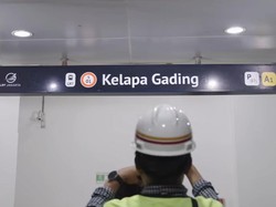 Nama Stasiun LRT Pegangsaan Dua Diubah Jadi Kelapa Gading, Ini Alasannya