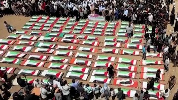 Duka Pemakaman 112 Jenazah Keluarga Besar Gaza Korban Serangan Israel