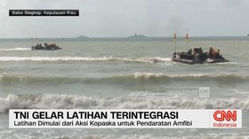 TNI Gelar Latihan Terintegrasi Tiga Matra