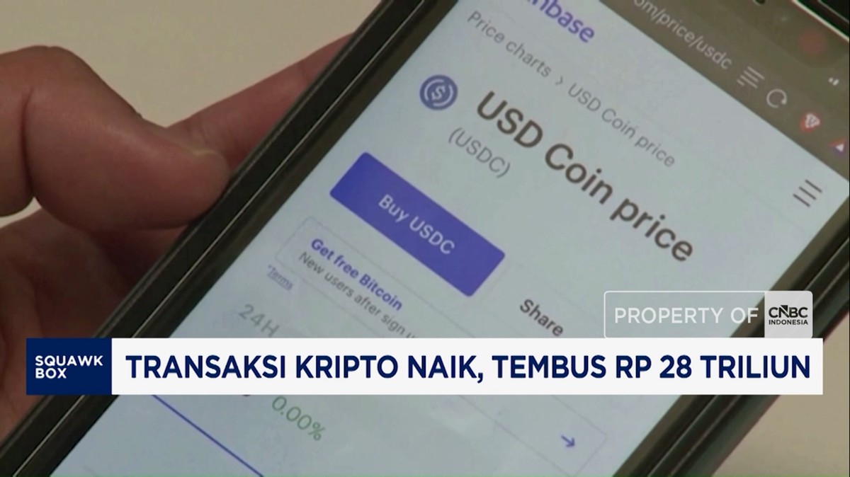 Video: Transaksi Kripto Naik, Tembus Rp 28 Triliun
