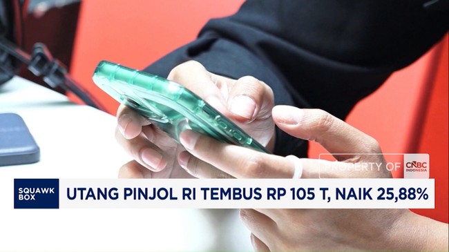 Video: Utang Pinjol RI Tembus Rp105 Triliun, Naik 25,88%