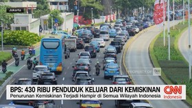 BPS: 430 Ribu Penduduk Keluar dari Kemiskinan