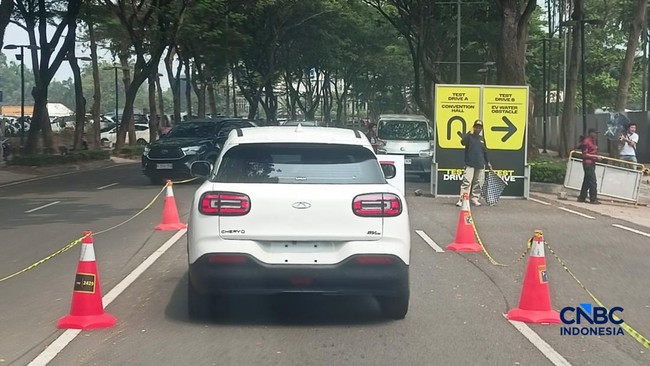 Chery Q Tantang Mobil Listrik Murah di RI, Diskon Rp10 Juta di GIIAS