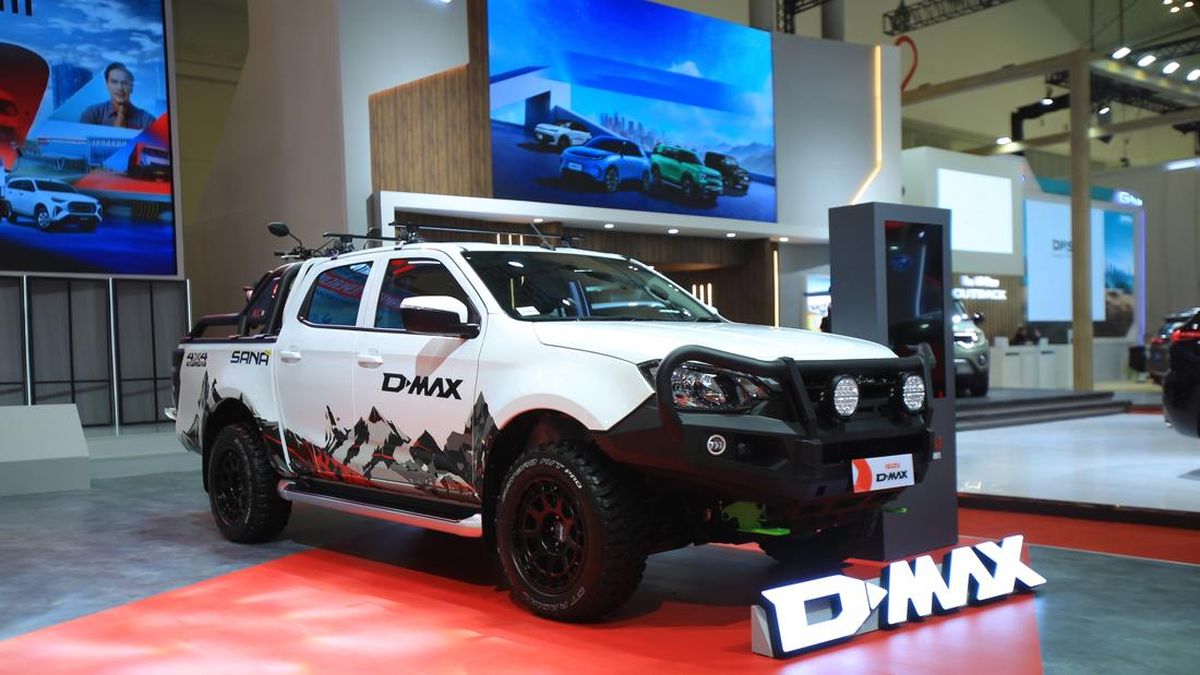 Isuzu Pajang Modifikasi D-Max Concept di GIIAS 2026, Ini Ubahannya