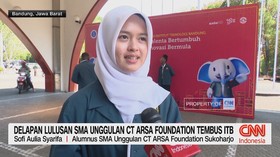 Delapan Lulusan SMA Unggulan CT ARSA Foundation Tembus ITB