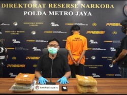 Polda Metro Tangkap Pengedar Narkoba di Jakbar, Ganja 4 Kg Disita