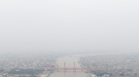 Kabut Asap di Palembang