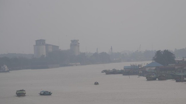 Kabut Asap di Palembang