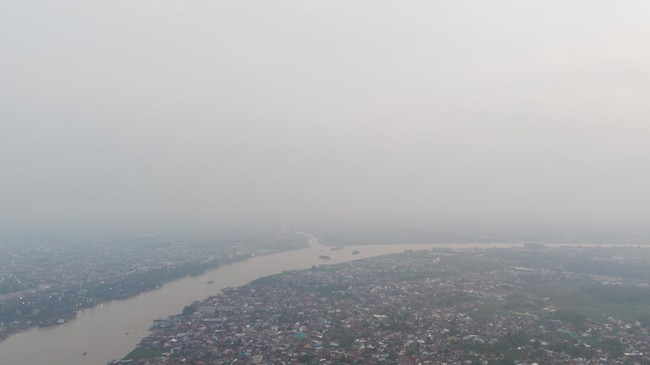 Kabut Asap di Palembang