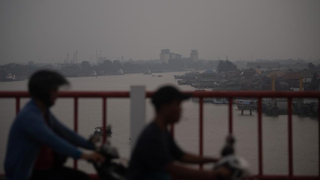 Kabut Asap di Palembang