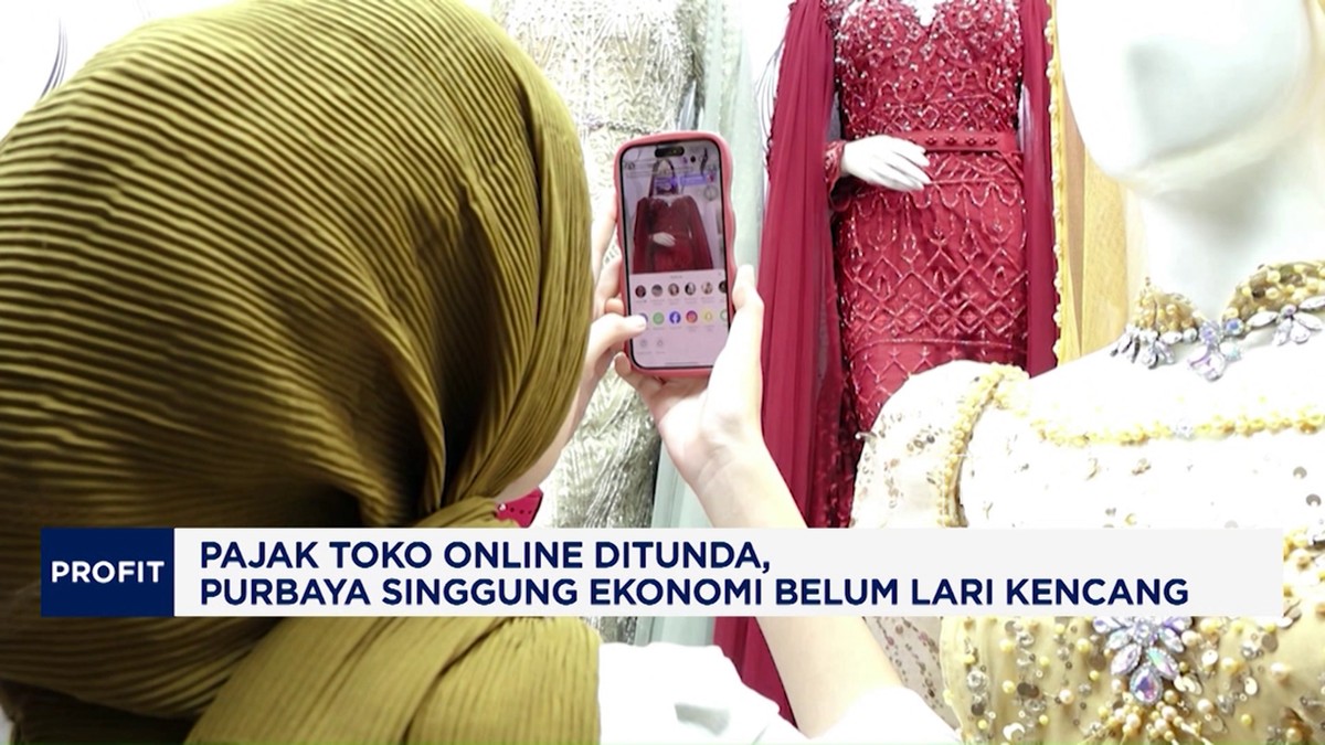 Pajak Toko Online Ditunda, Purbaya Singgung Ekonomi Belum Lari Kencang