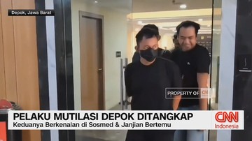 VIDEO: Pelaku Mutilasi Depok Ditangkap