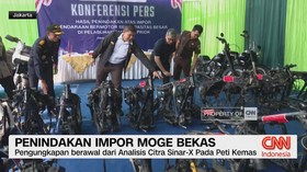 Penindakan Impor Moge Bekas