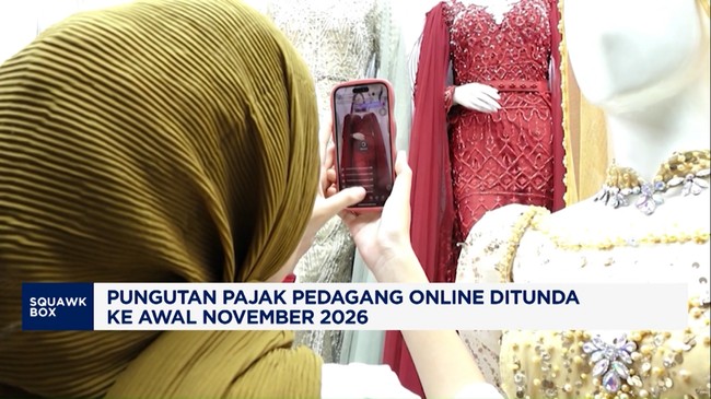 Video: Pungutan Pajak Pedagang Online Ditunda ke Awal November 2026