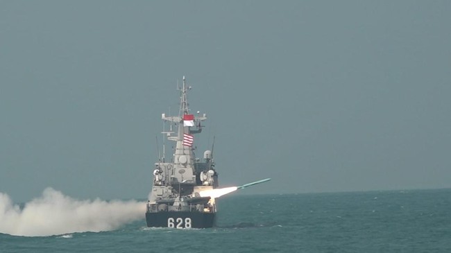 TNI menggelar skenario Operasi TNI Terintegrasi 2026 di Daerah Latihan TNI AL Dabo Singkep, Kepulauan Riau.
