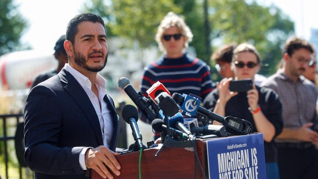 Siapa Abdul El-Sayed, Muslim Calon Kuat Senat AS yang Dibenci Trump?