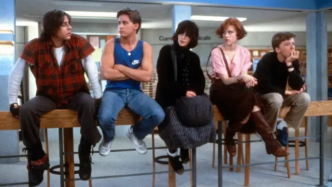 Film The Breakfast Club (1985).