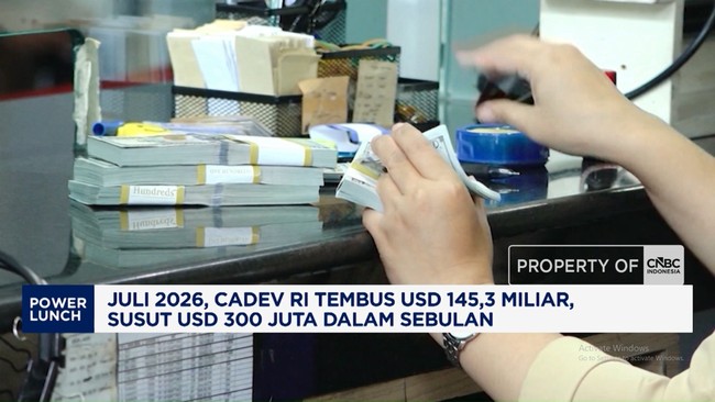 Juli 2026, Cadev RI Tembus USD 145,3 Miliar
