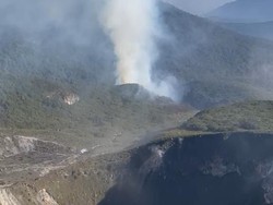 Kebakaran Lahan Terjadi Lagi di Gunung Gede Pangrango
