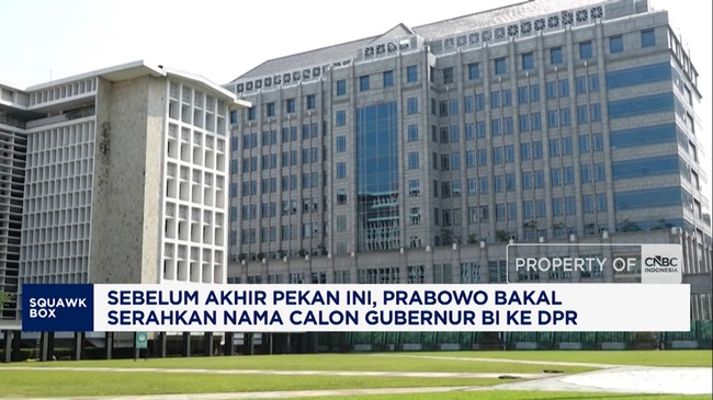 Video:Prabowo Akan Serahkan Nama Calon Gubernur BI Sebelum Akhir Pekan