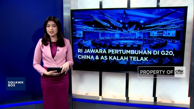 Video: RI Jawara Pertumbuhan di G20, China dan AS Kalah Telak