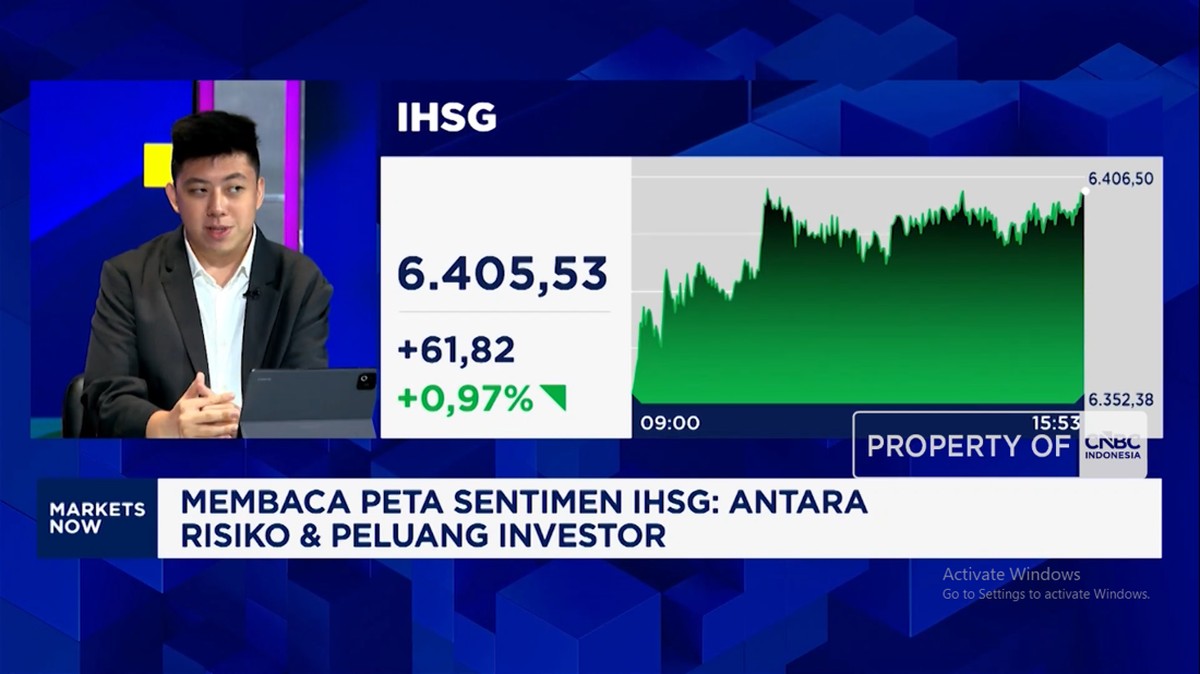 Video: Sentimen Ini Bikin IHSG Akhir Pekan Melesat Tembus Level 6.400