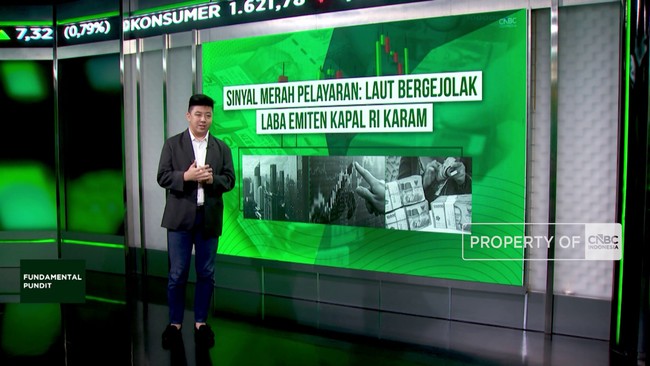Sinyal Merah Pelayaran: Laut Bergejolak, Laba Emiten Kapal RI Karam