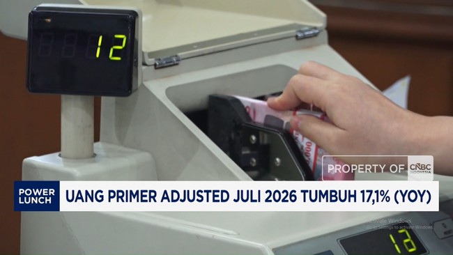 Video: Uang Primer Adjusted Juli 2026 Tumbuh 17,1% (YoY)