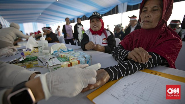 Cek Kesehatan dan Sembako Gratis di Apel Kebangsaan Jaga Jakarta