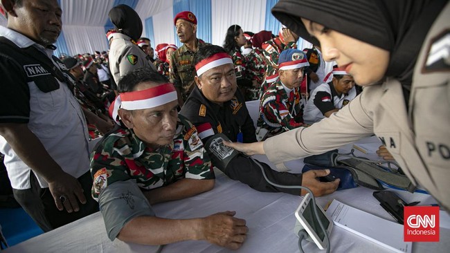 Cek Kesehatan dan Sembako Gratis di Apel Kebangsaan Jaga Jakarta