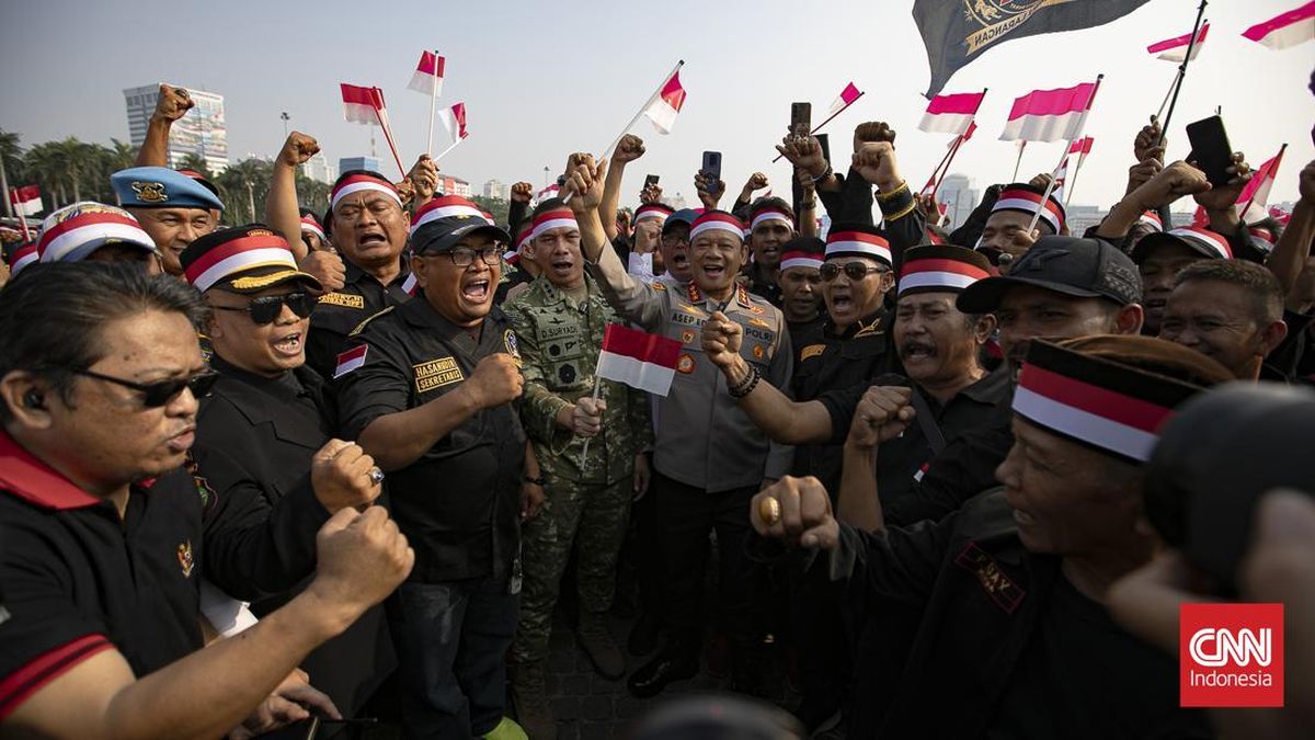 FOTO: Semarak Apel Kebangsaan Jaga Jakarta untuk Indonesia
