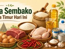Harga Sembako Jatim Hari Ini: Minyak Goreng, Daging Sapi dan Telur Naik