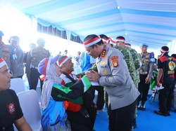Polda Metro-Kodam Jaya Gelar Bakti Kesehatan di Monas, Layani 1.876 Warga