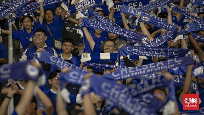Chelsea sukses membantai AC Milan 3-0 dalam pertandingan uji coba bertajuk Indonesia Super Cup 2026 di Stadion Utama Gelora Bung Karno, Senayan, pada Sabtu (8/8)