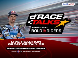 Live Reaction MotoGP Inggris 2026: Saksikan dRace Talks di detikSport!