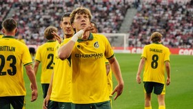 Ole Romeny saat Fortuna Sittard lawan PSV di Liga Belanda.