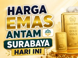 Harga Emas Antam Hari Ini di Surabaya, Naik atau Turun?