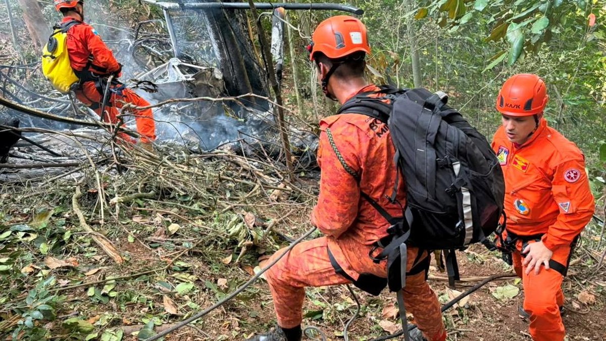 Potret Heli Jatuh di Hutan Kota: Hancur Lebur-Tak Ada Yang Selamat