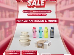 Alat Makan & Minum Banting Harga di Transmart Full Day Sale