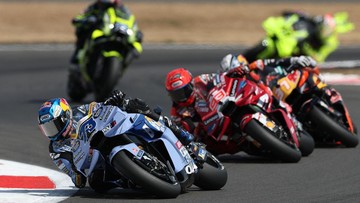 Update Eksklusif Olahraga CNN : Marquez Kecewa Gagal Podium MotoGP Inggris karena Blunder Konyol