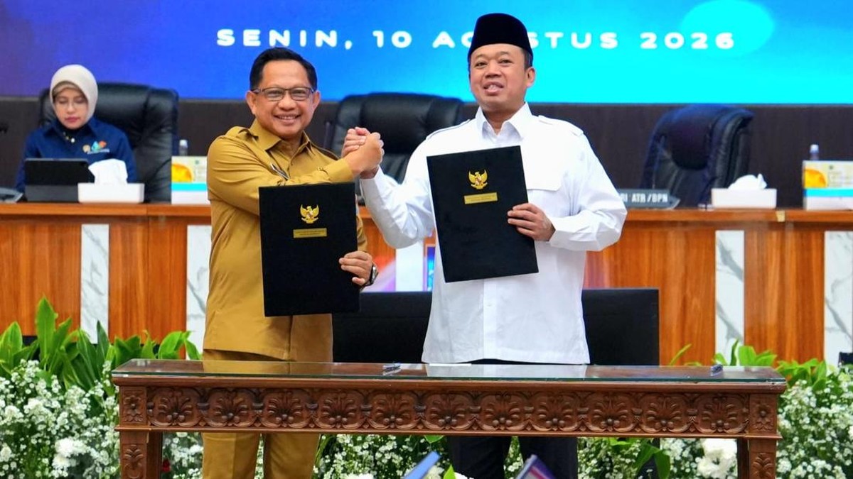Perkuat Layanan Pertanahan, Mendagri dan Menteri ATR Teken SEB Soal Ini