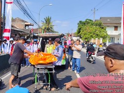 Genio Tabrak Stoom Walls di Moyudan Sleman, 1 Pelajar Tewas