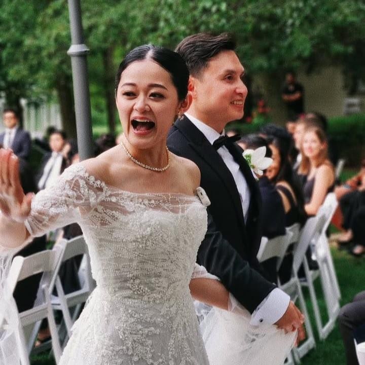 <p>Kebahagiaan tengah menyelimuti Gisela Cindy yang baru saja melepas status lajangnya. Sang aktris resmi menikah dengan pria pujaan hatinya yang akrab disapa Sian pada Minggu (9/8/2026). (Foto: Instagram @giselacindy12)</p>
