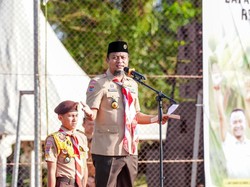 Hari Pramuka di Bone, Gubernur Sulsel Atensi Pentingnya Integritas-Kemandirian
