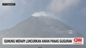 Gunung Merapi Luncurkan Awan Panas Guguran