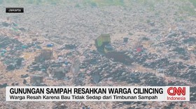 Gunungan Sampah Resahkan Warga Cilincing