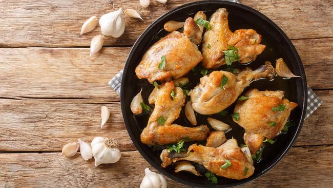 Cara Membuat Ayam Goreng Bawang Putih Gurih dan Renyah, Resep Mudah dengan Aroma Menggoda