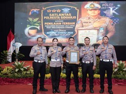 Manajemen Lalu Lintas Polresta Sidoarjo Jadi yang Terbaik pada 2026