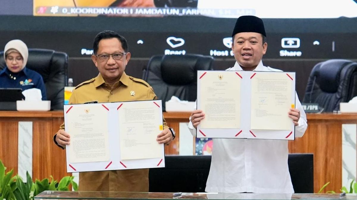 Mendagri dan Menteri ATR/BPN Sepakat Perkuat Layanan Pertanahan